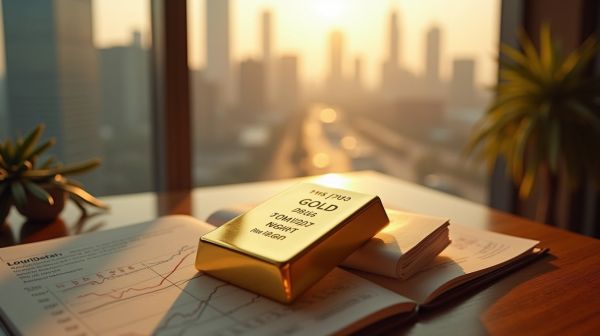 Afficher la véritable valeur des investissements en or face au dollar